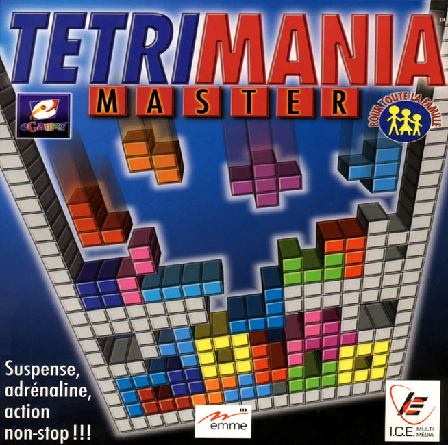 TetriMania Master - pedn CD obal