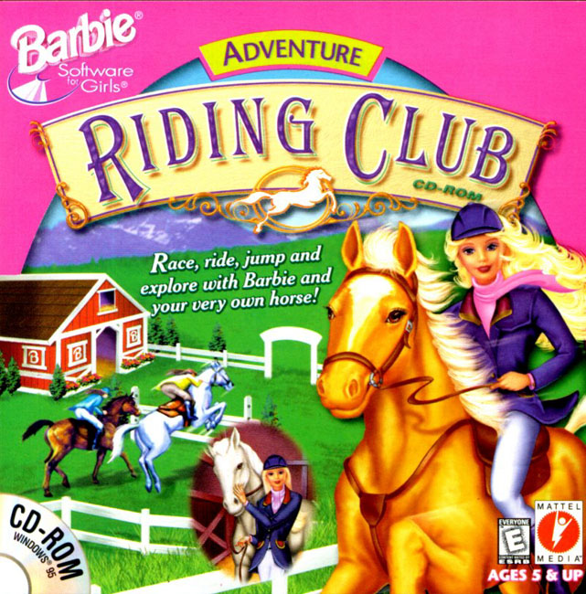 Barbie Adventure: Riding Club - pedn CD obal