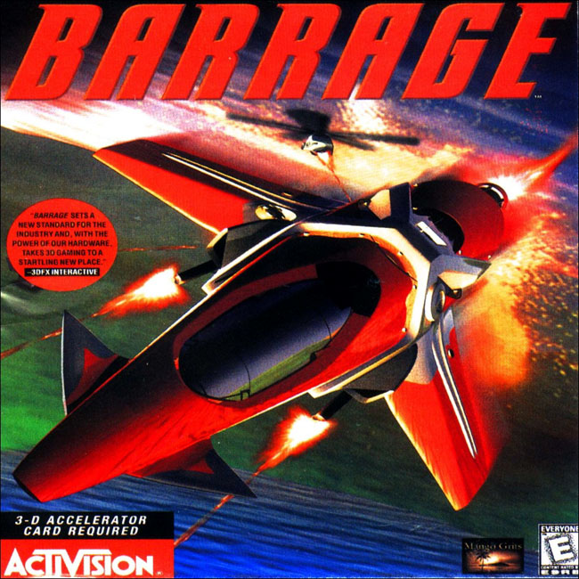 Barrage - pedn CD obal