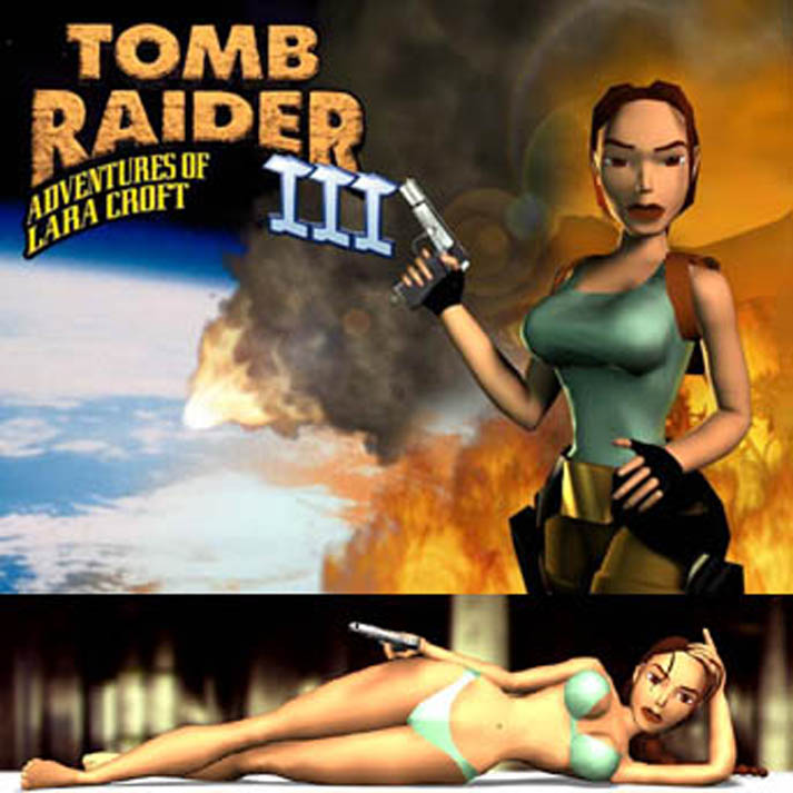 Tomb Raider 3: Adventures of Lara Croft - pedn CD obal
