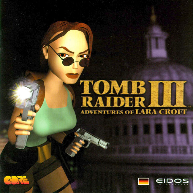 Tomb Raider 3: Adventures of Lara Croft - pedn CD obal 2