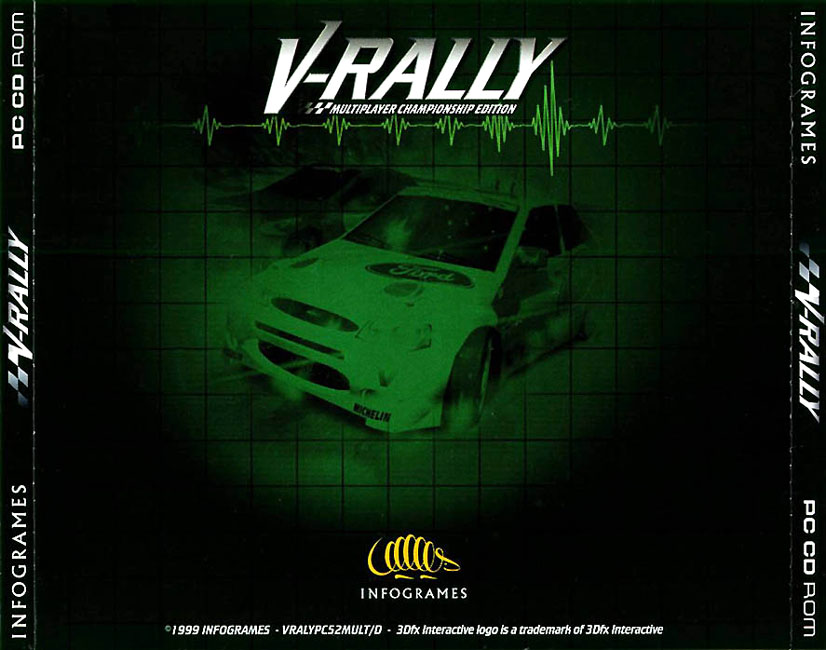 V-Rally - zadn CD obal