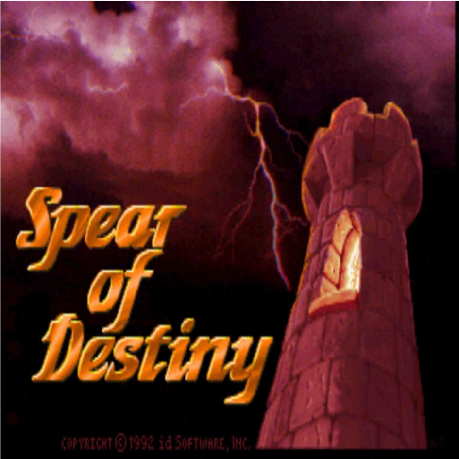 Wolfenstein 3D: Spear of Destiny - pedn CD obal 2
