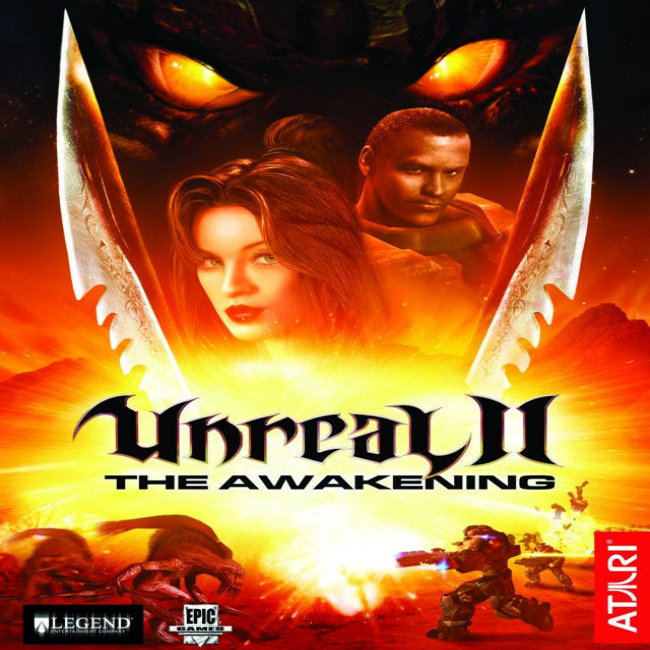 Unreal 2: The Awakening - pedn CD obal