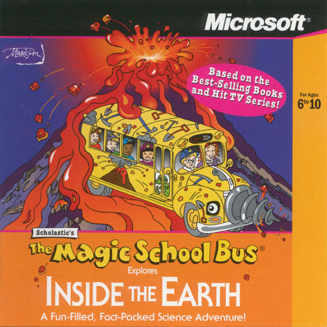 Magic School Bus: Inside the Earth - pedn CD obal