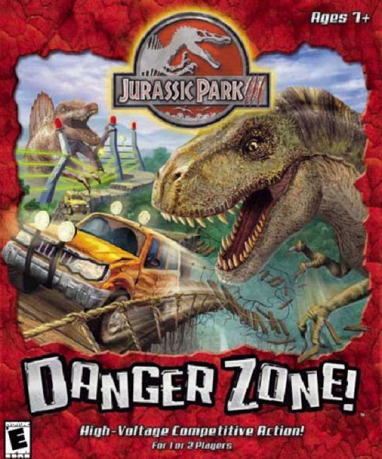 Jurassic Park 3: Danger Zone! - pedn CD obal