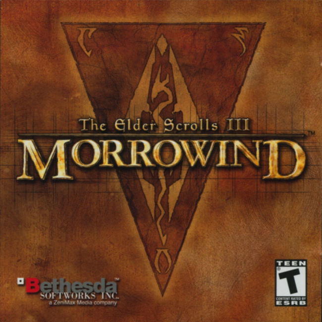 The Elder Scrolls 3: Morrowind - pedn CD obal 2