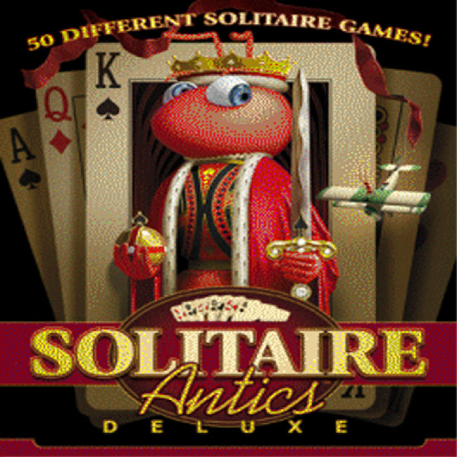 Solitaire Antics Deluxe - pedn CD obal