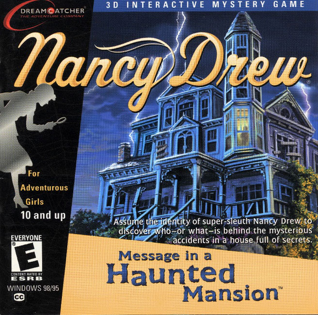 Nancy Drew: Message in a Haunted Mansion - pedn CD obal