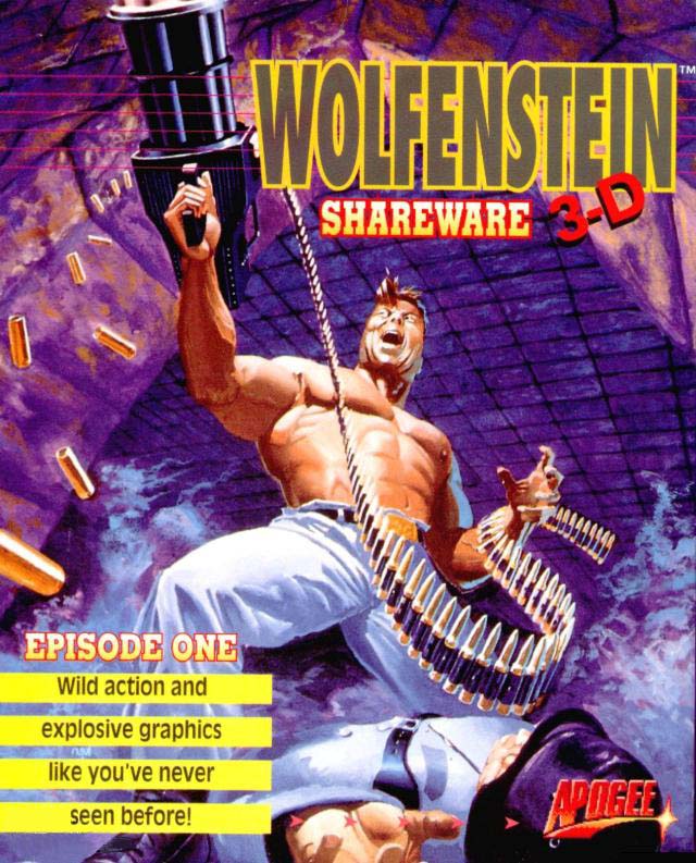Wolfenstein 3D (Shareware) - pedn CD obal