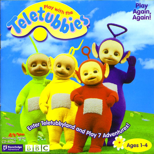 Play with the Teletubbies - pedn CD obal