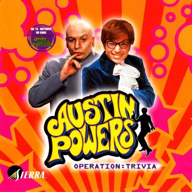 Austin Powers - Operation: Trivia - pedn CD obal 2