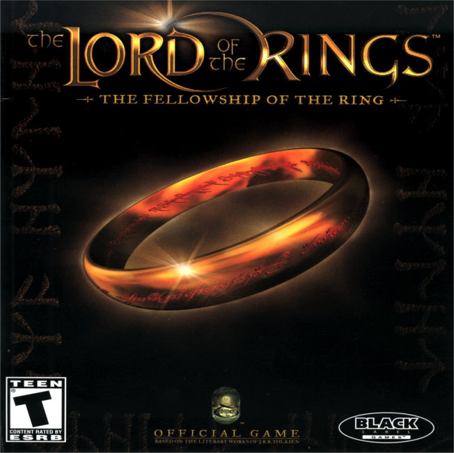 Lord of the Rings: The Fellowship of the Ring - pedn CD obal 2