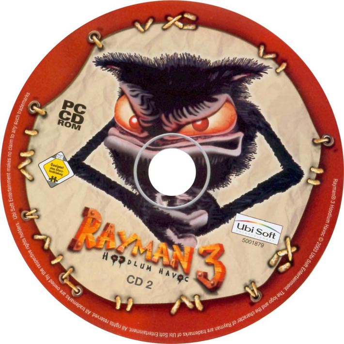 Rayman 3: Hoodlum Havoc - CD obal 2