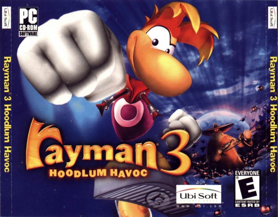 Rayman 3: Hoodlum Havoc - pedn CD obal 3