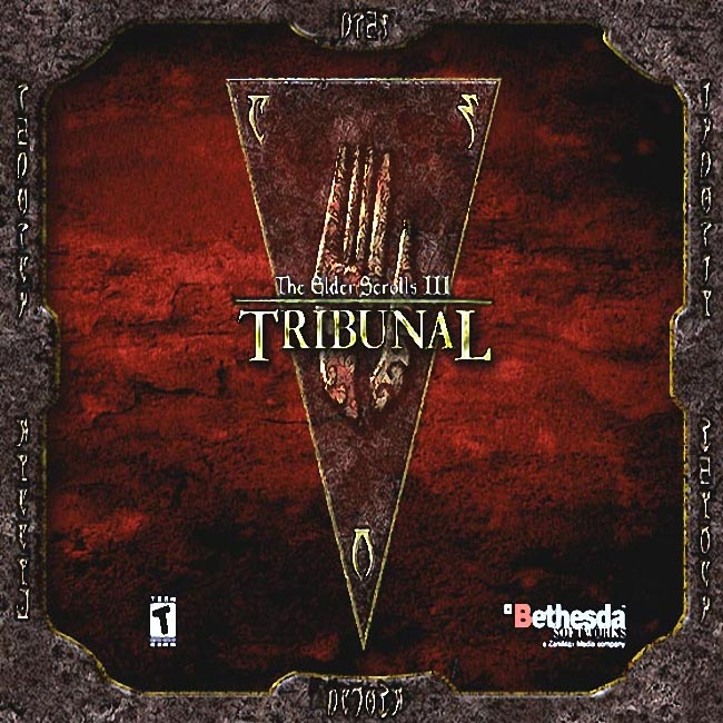 The Elder Scrolls 3: Tribunal - pedn CD obal