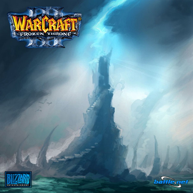 WarCraft 3: The Frozen Throne - pedn CD obal
