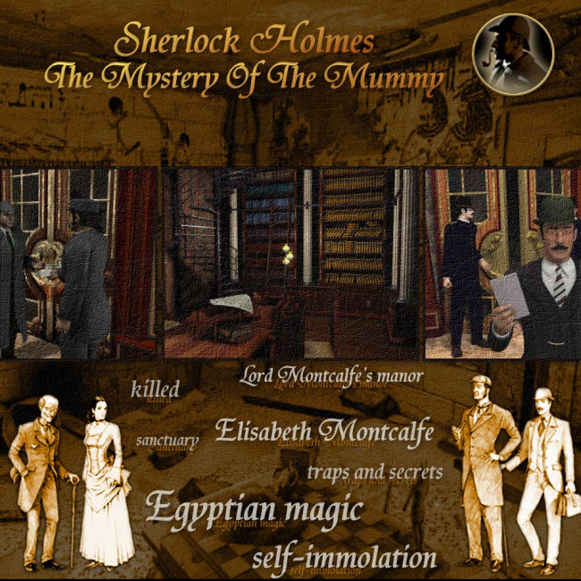Sherlock Holmes: The Mystery of the Mummy - pedn CD obal