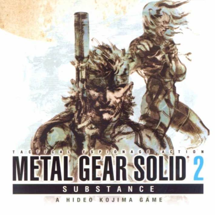 Metal Gear Solid 2: Substance - pedn CD obal