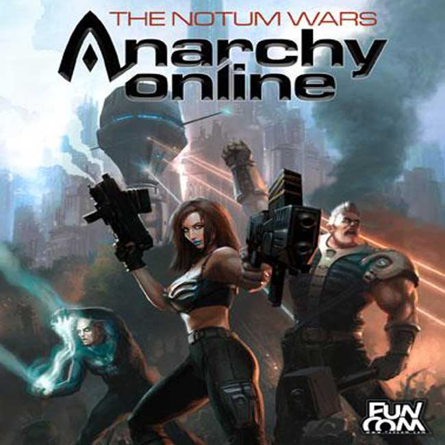Anarchy Online: The Notum Wars - pedn CD obal
