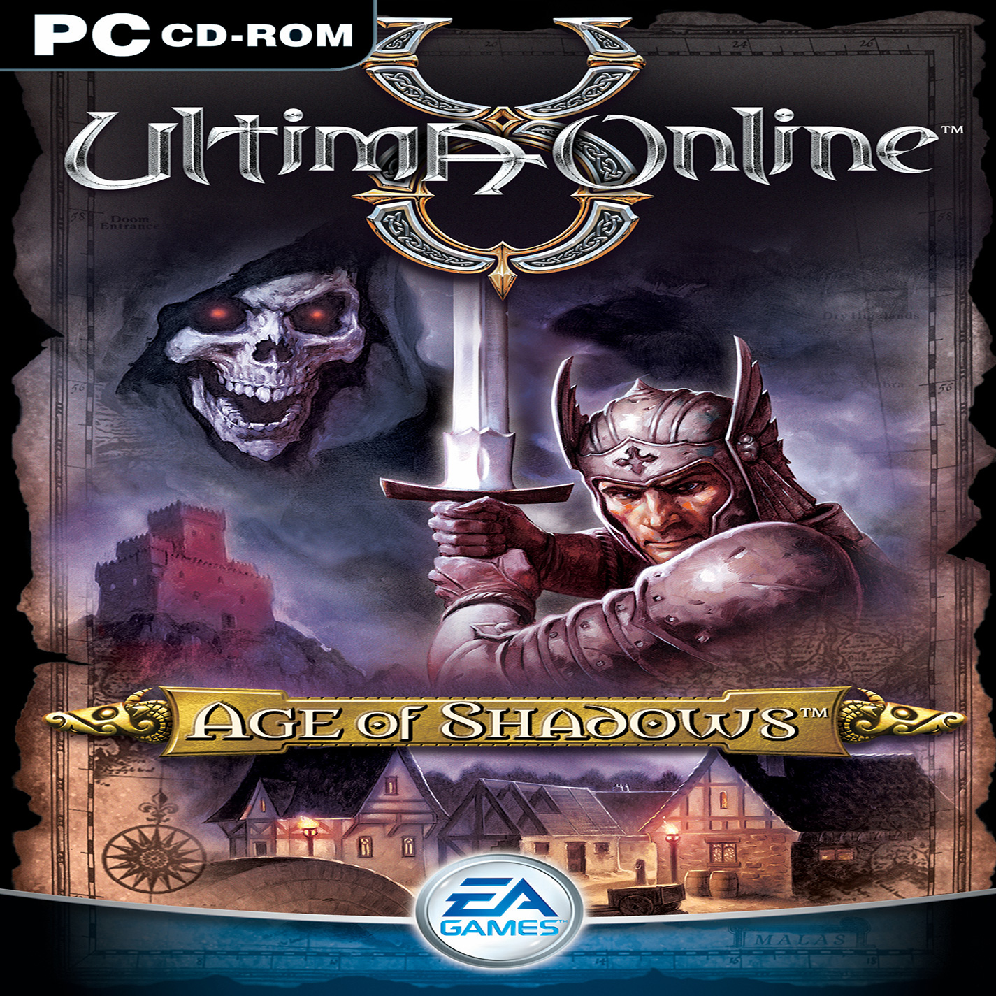 Ultima Online: Age of Shadows - pedn CD obal