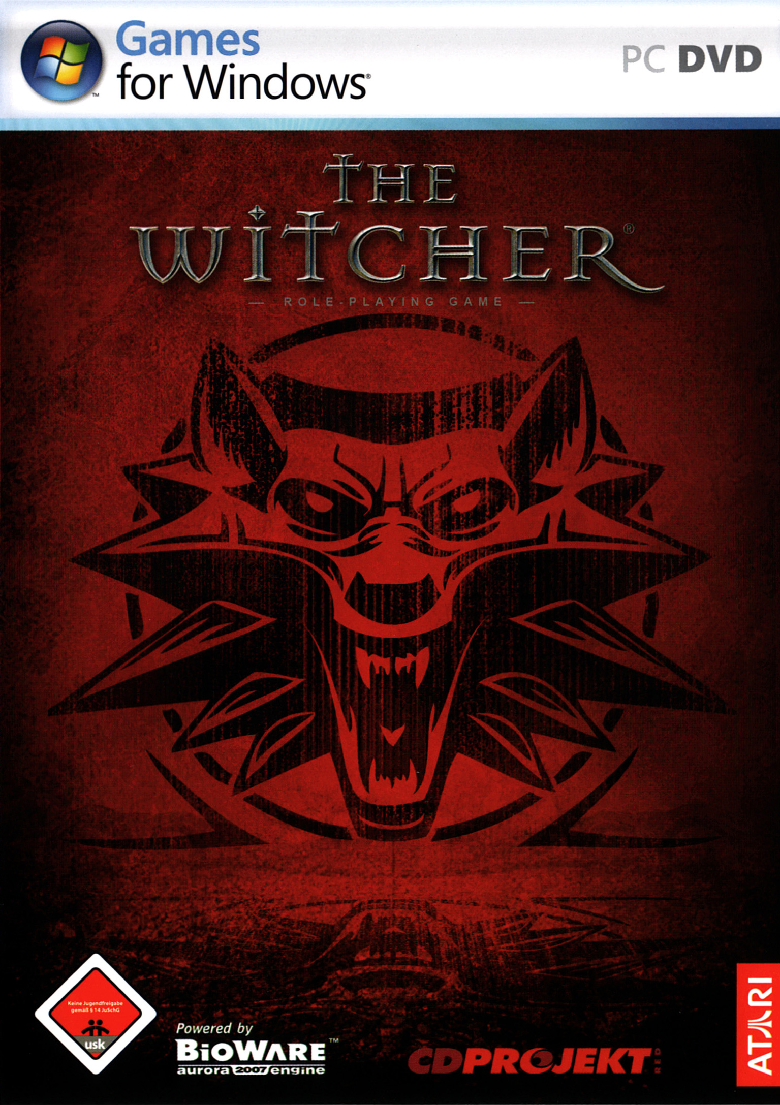 The Witcher - pedn DVD obal