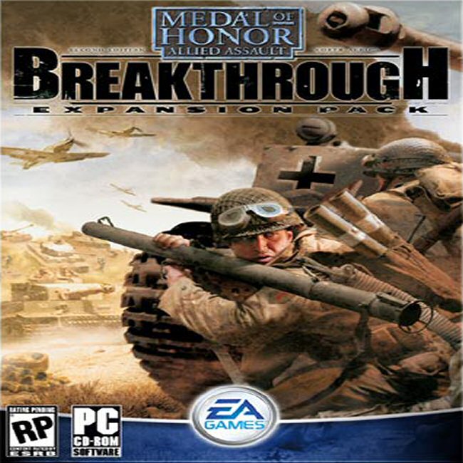 Medal of Honor: Allied Assault: BreakThrough - pedn CD obal