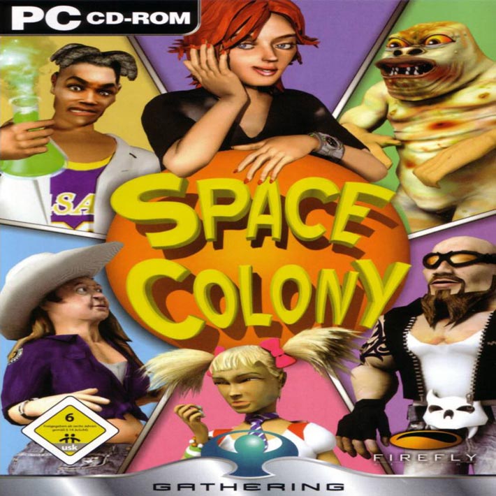 Space Colony - pedn CD obal