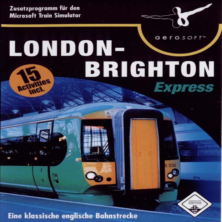 London-Brighton Express - MS Train Simulator Add-On - pedn CD obal