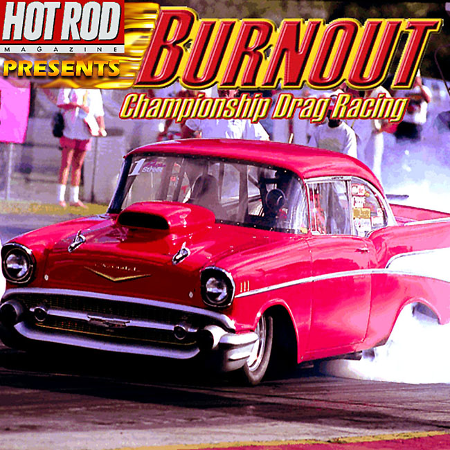Burnout: Championship Drag Racing - pedn CD obal