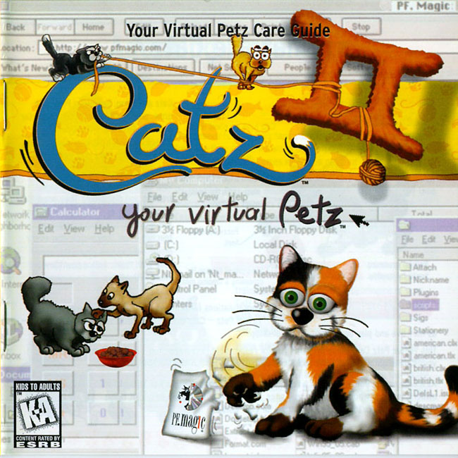 Catz II: Your Virtual Petz - pedn CD obal