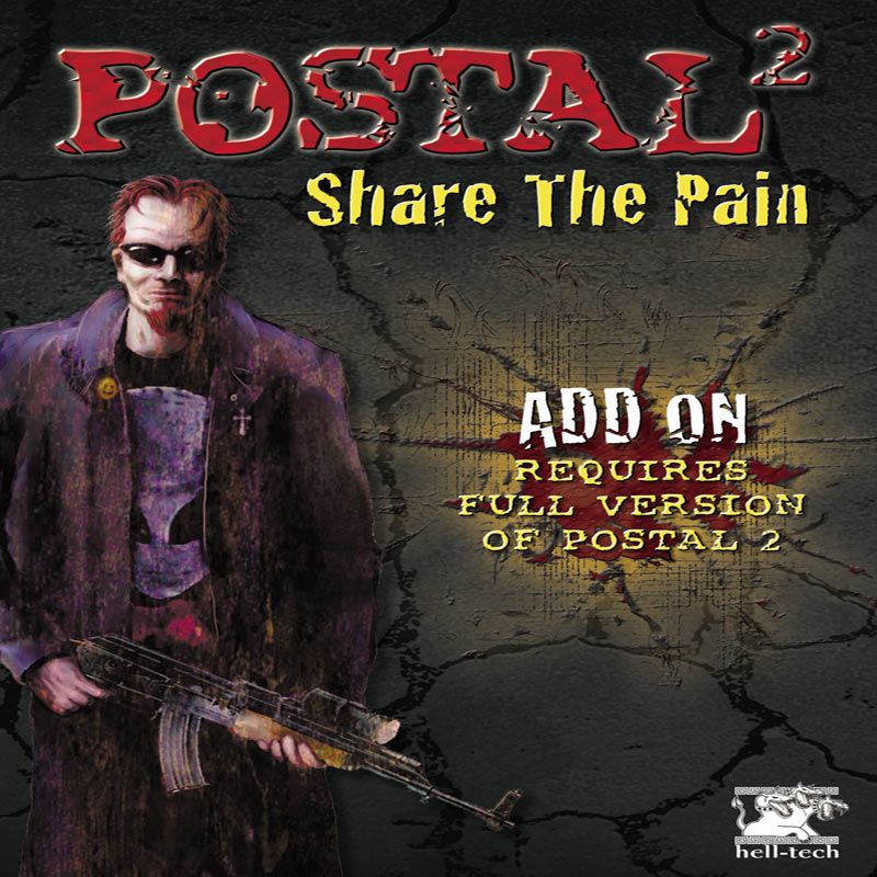 Postal 2: Share The Pain - pedn CD obal