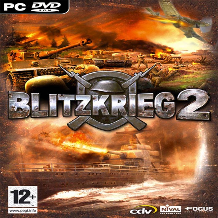 Blitzkrieg 2 - pedn CD obal 2