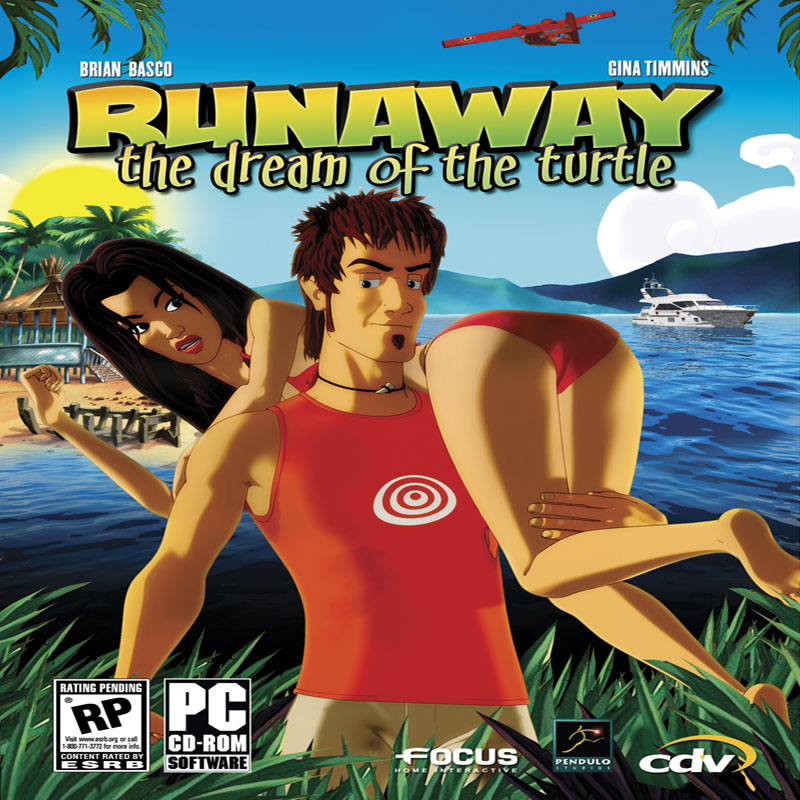 Runaway 2: The Dream of the Turtle - pedn CD obal