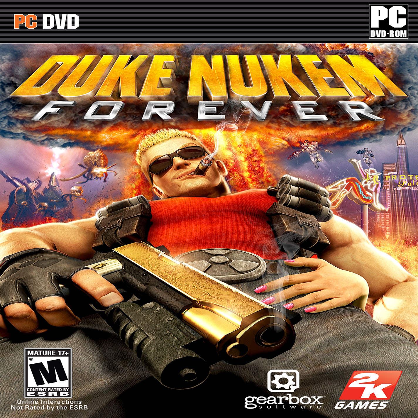 Duke Nukem Forever - pedn CD obal