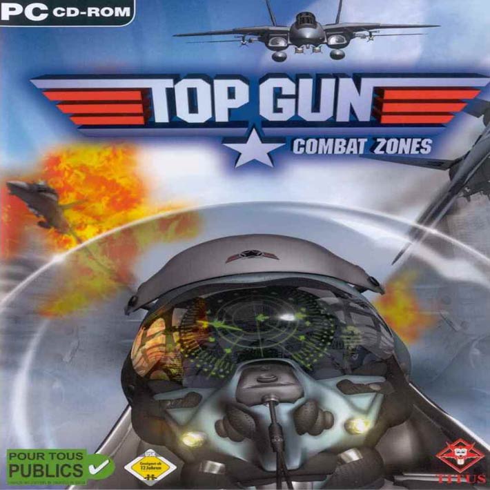 Top Gun: Combat Zones - pedn CD obal