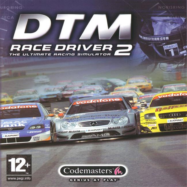 DTM Race Driver 2 - pedn CD obal