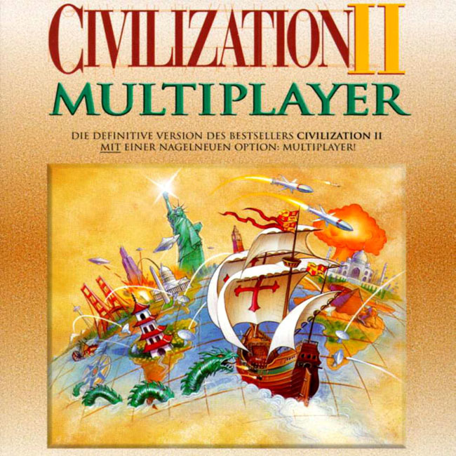 Civilization 2: Multiplayer - pedn CD obal