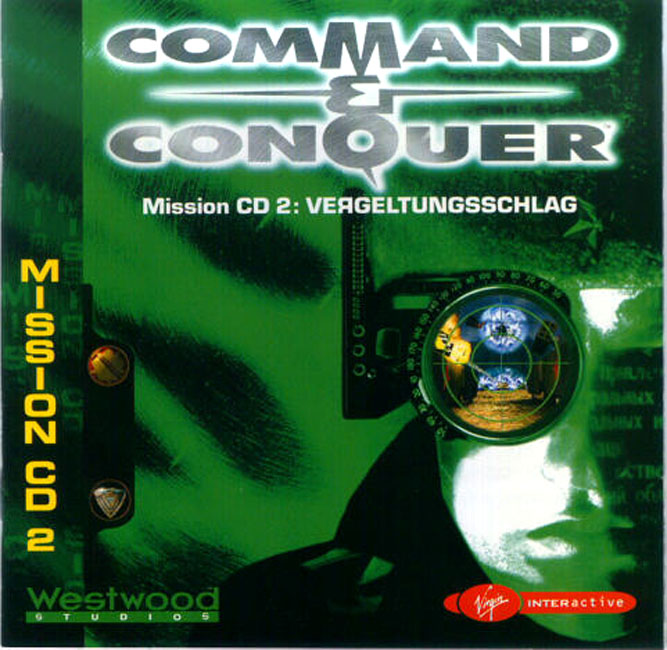 Command & Conquer Mission CD 2 - pedn CD obal