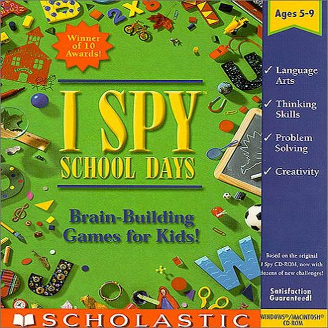 I Spy: School Days - pedn CD obal