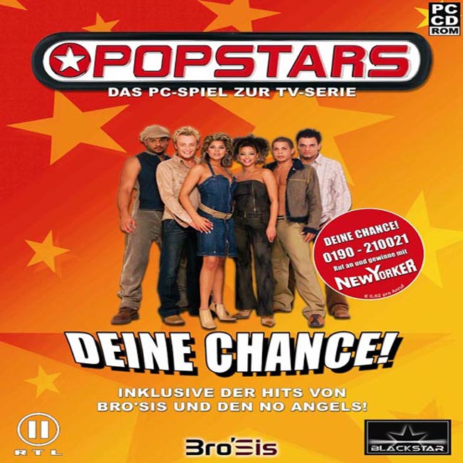 Popstars - pedn CD obal