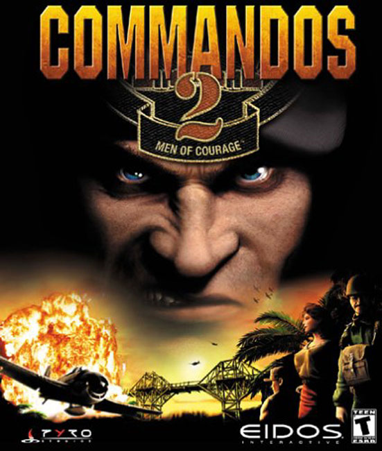 Commandos 2: Men of Courage - pedn CD obal