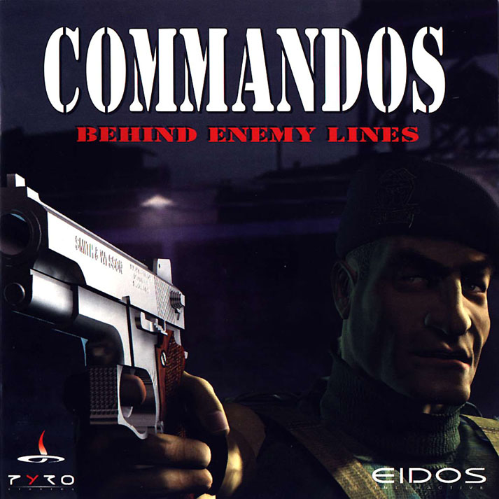 Commandos: Behind Enemy Lines - pedn CD obal