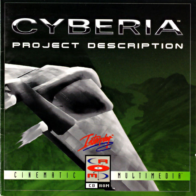 Cyberia - pedn CD obal