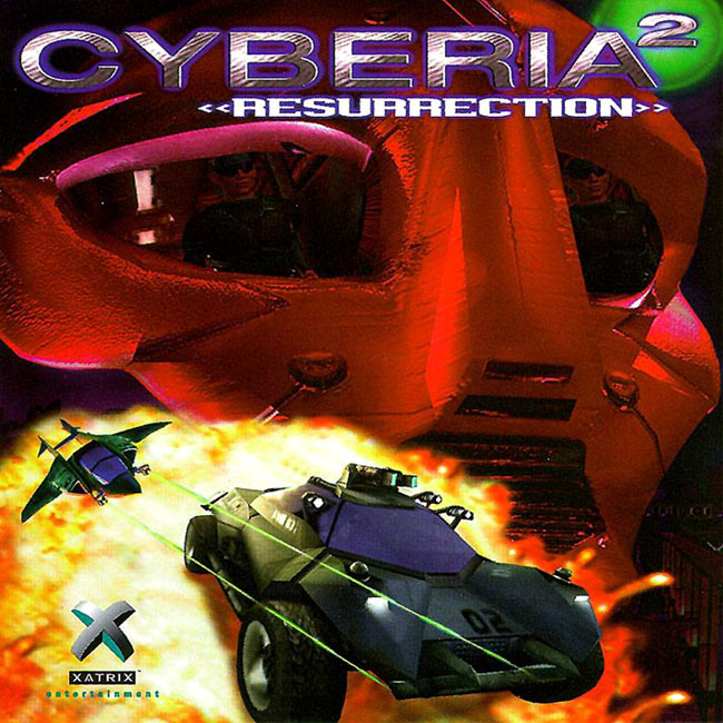 Cyberia 2: Resurrection - pedn CD obal