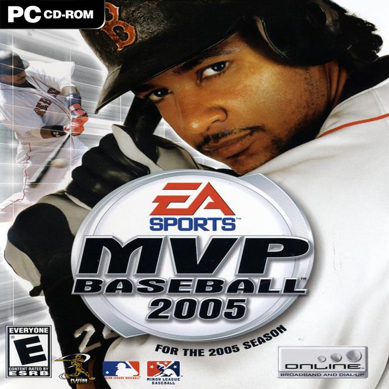 MVP Baseball 2005 - pedn CD obal