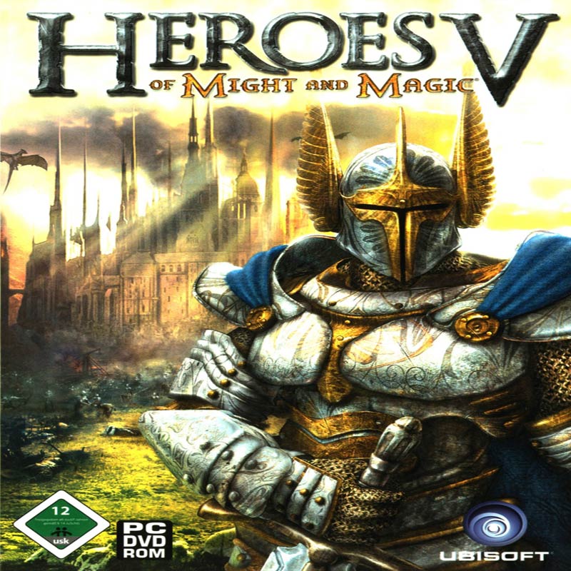 Heroes of Might & Magic 5 - pedn CD obal