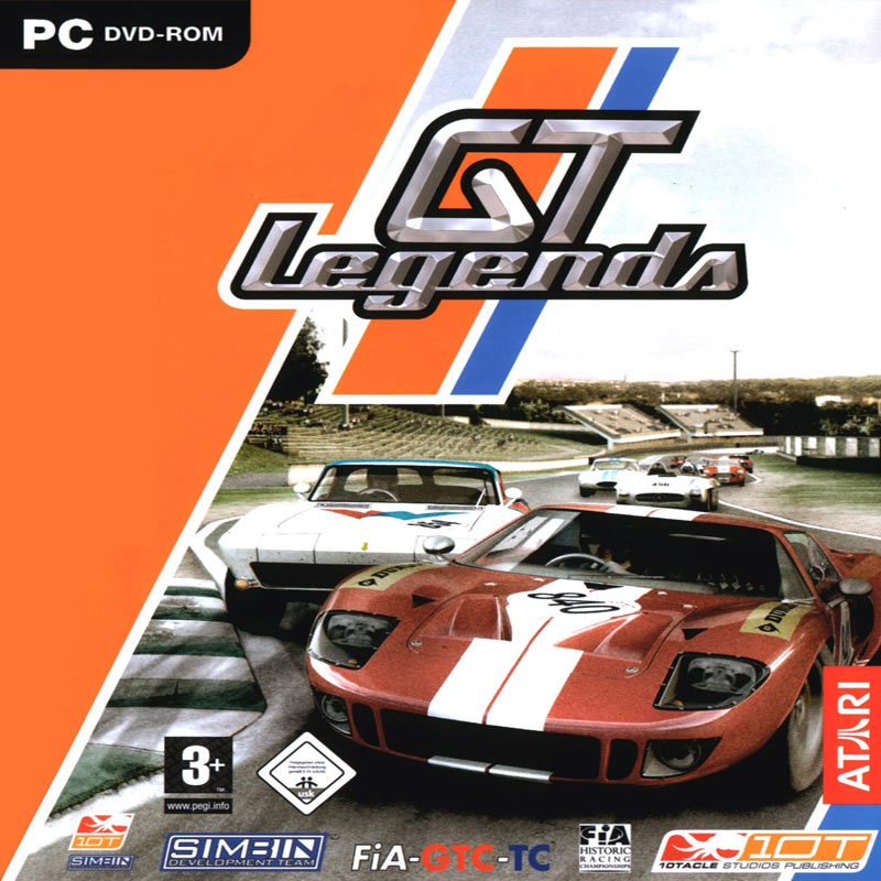 GT Legends - pedn CD obal