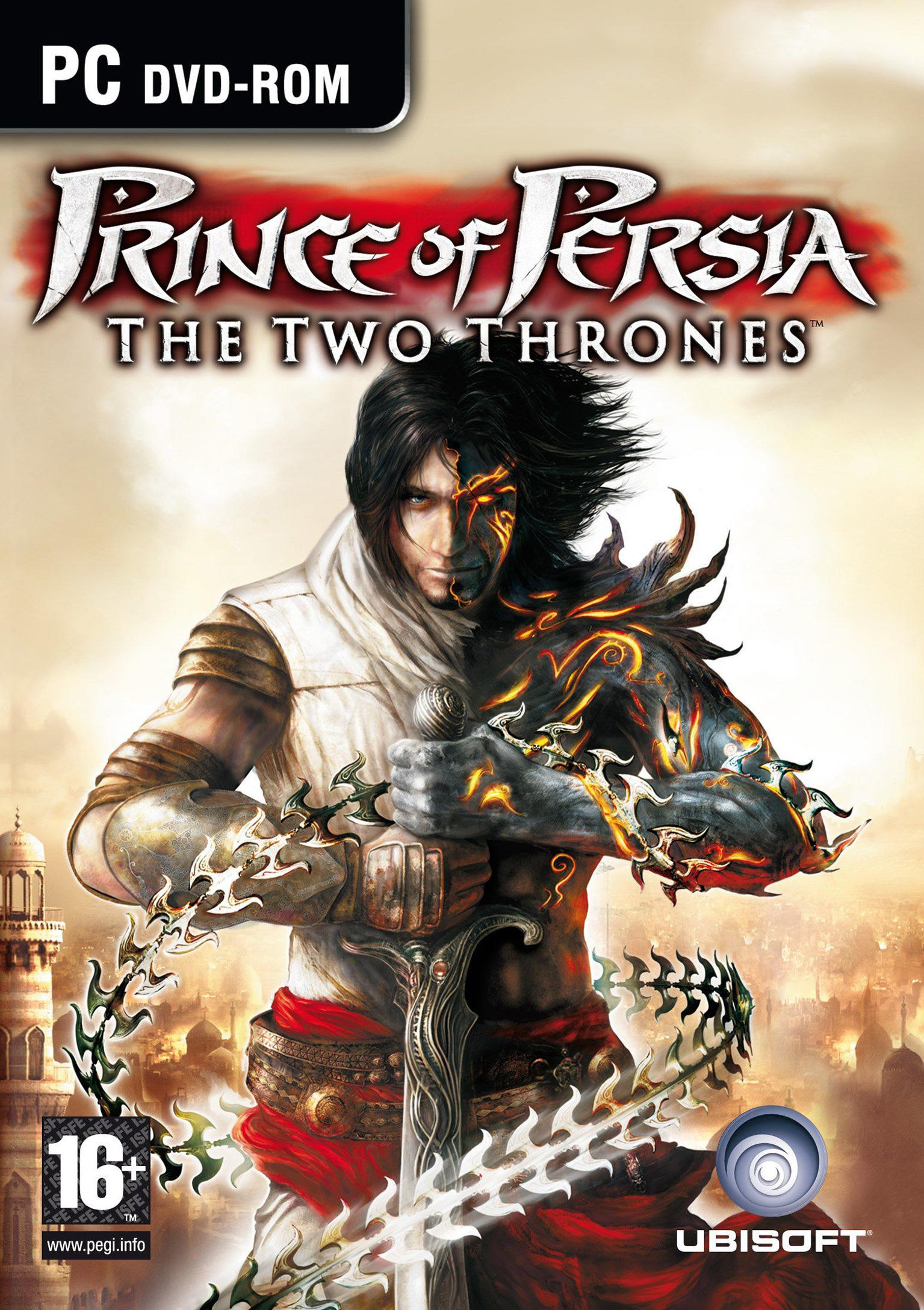 Prince of Persia: The Two Thrones - pedn DVD obal