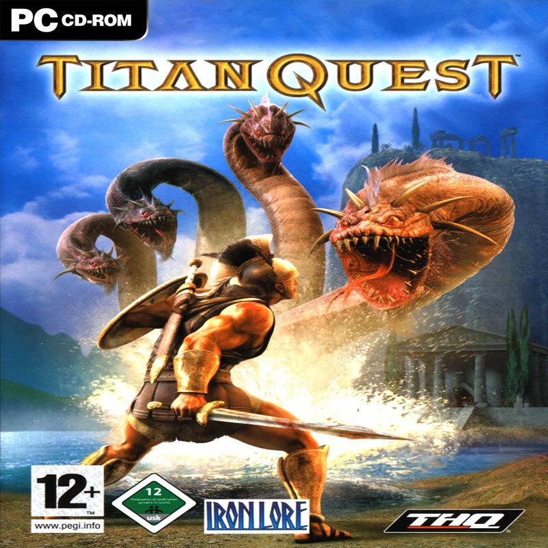 Titan Quest - pedn CD obal